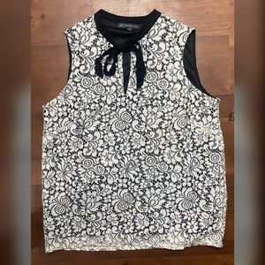Adrianna Papell lace blouse